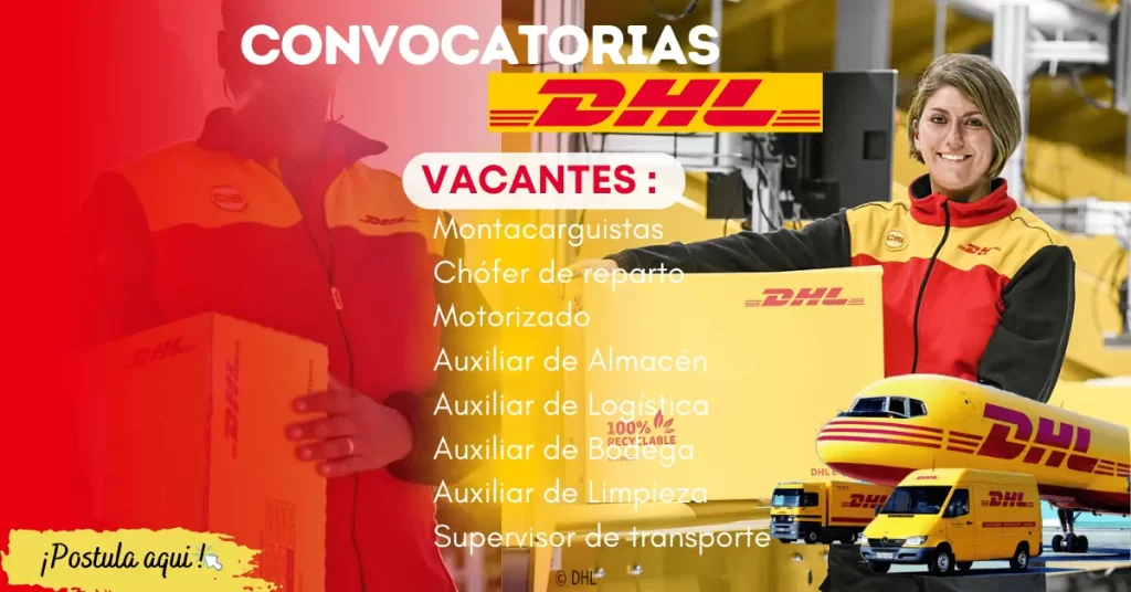 DHL Infórmate de las Convocatorias