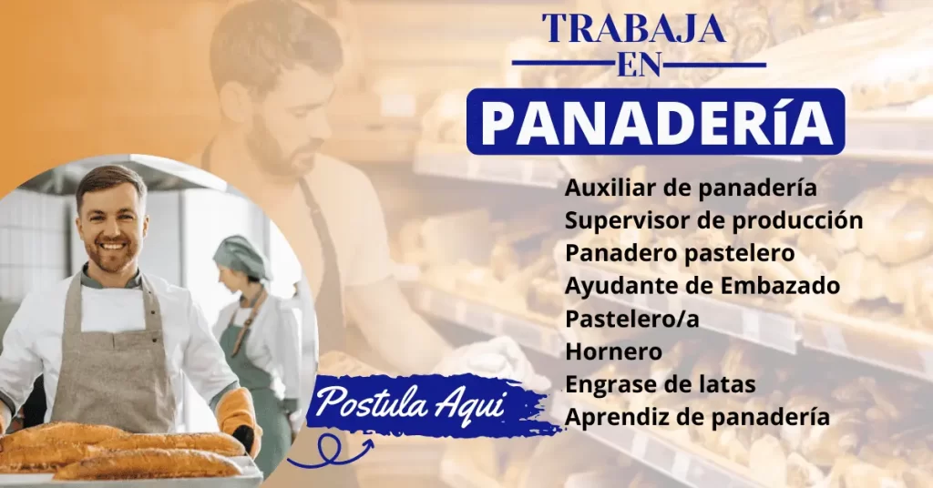 PANADERIA Nuevas Ofertas Laborales