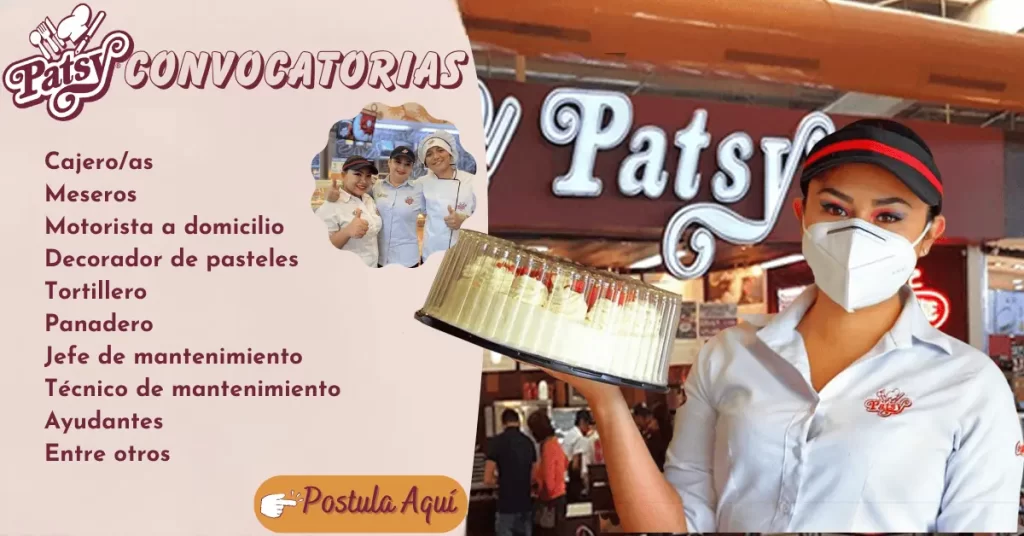 PATSY Nuevas Vacantes Disponibles